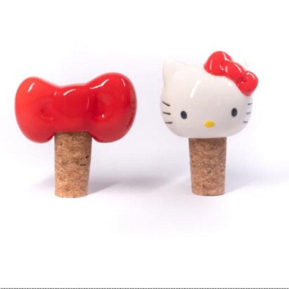 Sanrio Hello Kitty Bow Wine Stopper - Picture 10 of 10